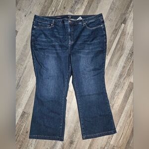 NYDJ Julia Flare Women's Blue Jeans Size 24W